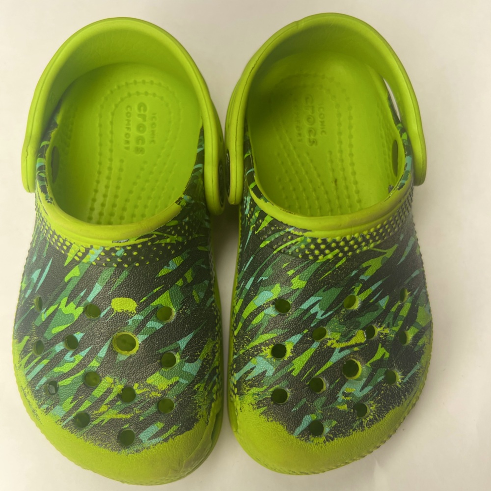 Green Crocs